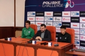 Two Politehnica Timișoara champions supported by Poli Bike Challenge participants