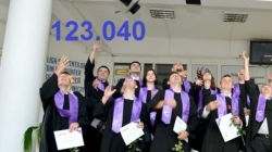 The number of graduated students from UPT