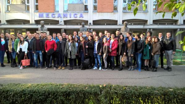The visit of delegation from University of Nis at UPT | Politehnica University Timisoara