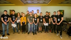 The first edition of Unihack, at the end